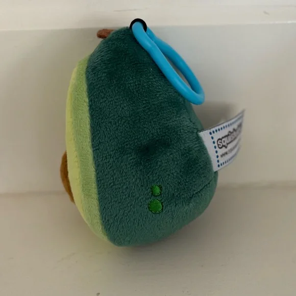 Avocado Plush Bag Charm Keychain - Squishable - Picture 5 of 6